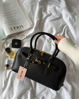 Miu Miu Aventure Nappa Leather Top-Handle Bag Black [оригінальна магнітна коробка] 29.5. х 17 х 10.5 — головне фото товару