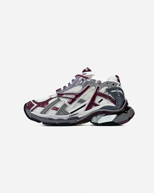 Balenciaga Runner Burgundy Grey БІЛЬШОМІРЯТЬ — головне фото товару