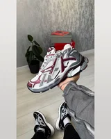 Balenciaga Runner Burgundy Grey БІЛЬШОМІРЯТЬ — головне фото товару