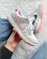 Nike SB Dunk Low Grey/White/Pink — головне фото товару