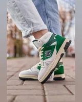 New Balance 650 Hight Green White Fur — головне фото товару