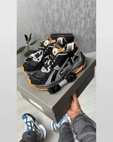 Balenciaga Runner Black/Gray/Neon Orange (БІЛЬШОМІРЯТЬ) — головне фото товару