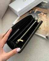 Dior Christian Dior Lady Dior Voyageur Wallet Black 20 х 10 х 3 — головне фото товару
