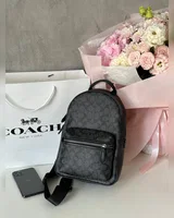 COACH Coach Charter Backpack In Signature [фірмовий пакет, біла коробка] 27 х 19 х 12 COACH — головне фото товару