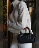 Miu Miu Arcadie Leather Bag Black 21 х 10.5 х 7 — головне фото товару