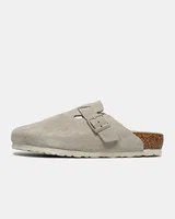 Birkenstock Boston Suede Antique White — головне фото товару