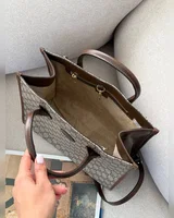 Gucci Ophidia Leather-Trimmed Monogrammed Coated-Canvas Tote [пильник] 30 х 25 х 12 — головне фото товару
