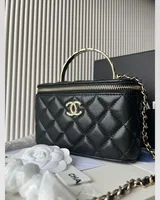 Chanel vanity bag with mirror Black — головне фото товару