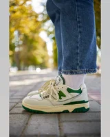 New Balance 550 Green Leather Leon Dore — головне фото товару