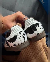 Adidas Samba OG Cow Print Dark Brown/White — головне фото товару