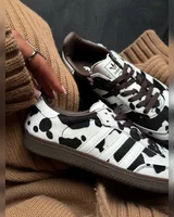 Adidas Samba OG Cow Print Dark Brown/White — головне фото товару