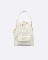 Dior Caro Bucket Bag White — головне фото товару