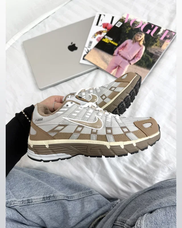 Nike P-6000 brown grey Термо gore-tex — головне фото товару
