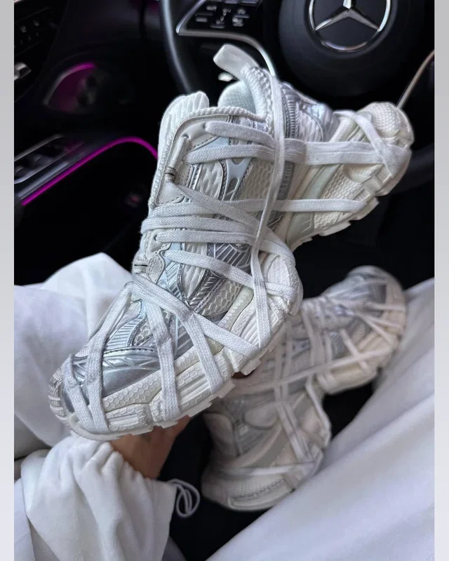Balenciaga 3XL Extreme Lace White Silver — головне фото товару