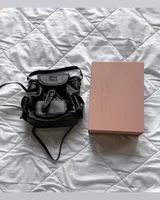 Miu Miu Leather Backpack Black 23 х 21 х 9 — головне фото товару