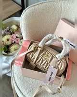 Miu Miu Arcadie Matelassé Nappa Leather Bag Cappuccino[ориг коробка] 22 х 12 х 7 — головне фото товару