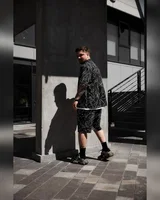 Sane Шорти Сорочка чорна каракулі — головне фото товару