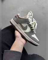 Nike SB Dunk Grey/White/Brown — головне фото товару