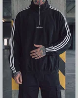 Adidas Чорний флісовий Світшот — головне фото товару