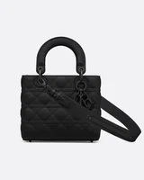 Dior Christian Dior Small Lady Dior Bag matte black — головне фото товару