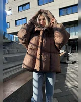 Sane Курточка жіноча коричнева — головне фото товару