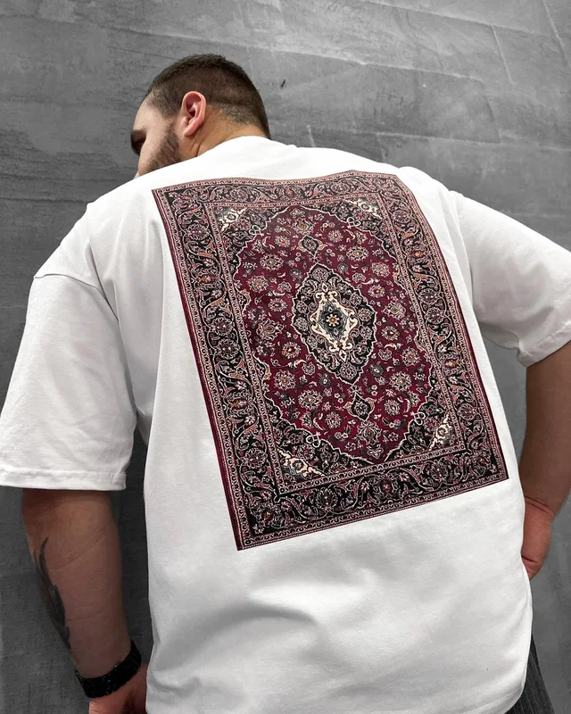 Sane Футболка біла (carpet2) — головне фото товару