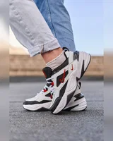 Nike M2K Tekno Black White «Red Logo» — головне фото товару