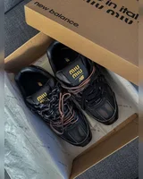Miu Miu NB x Miu Black/Brown — головне фото товару
